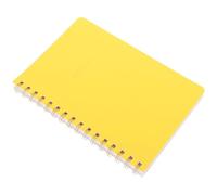 MUSISALY Gros Carnet de Notes Spirale, Papier Jaune, Simple, pour Étudiants | Planification D’agenda, Journal Personnel, Priorisation des Tâches, Usage Bureau, Style Sobre