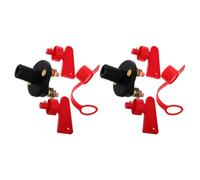 MUSISALY Interrupteur Batterie Étanche pour Bateau et Camping-car Coupe-circuit Principal Rapide Contrôle Fiable Multi-batteries pour Voiture Camion