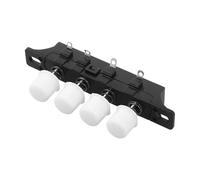 MUSISALY Interrupteur pour ventilateur électrique, panneau à 4 boutons, commande à bouton-poussoir, 3 vitesses réglables, protection surcharge, pour réparation de ventilateur de bureau