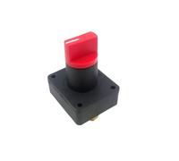 MUSISALY Interrupteur Rotatif Coupe-Batterie 150a60v Noir Isolateur Batterie pour Camping-Car et Moto Protection Court-Circuit et Résistance la Chaleur
