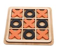 MUSISALY Jeu de Morpion Bois pour Garçon Fille et École Montessori Éducatif pour Développement Cognitif Jeu de Table Stratégique Parent-garçon Fille Casse-tête Compétitif et Coopératif