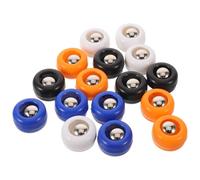 MUSISALY Jeu de palets de 16 pièces en Plastique - Mini Rouleaux de 2,5 cm - Accessoires pour Tabletop Mini Shuffleboard Game et Divertissement Scolaire