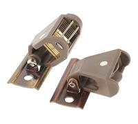 MUSISALY Jeu de Poulies de Verrouillage pour Store Enrouleur en Bambou, Kit de 3 Pièces en Métal Couleur Cuivre Antique, Accessoire de Rideau Robuste pour Installation et Contrôle Facile