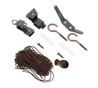 MUSISALY Kit Complet pour Pose de Store Enrouleur Domestique Corde en Polyester et Métal, Facile à Installer et Résistant, pour Chambre à Coucher