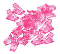 MUSISALY Kit De 20 Clips Pour Nail Art Embouts En Plastique Réutilisables Pour Épais Fournitures De Manucure Pour Et Extension