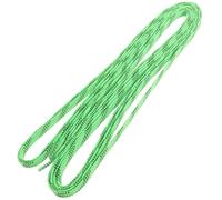 MUSISALY Lacets de Hockey sur Glace 1 Paire 244 CM en Polyester Résistant à l'usure Froid Lacets Cirés pour Patins à roulettes et Chaussures de Sport Couleur Verte 6806 pour Accessoires