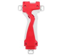 MUSISALY Lanceur Bidirectionnel à Ficelle Rouge Poignée Ergonomique, Accessoires de Lanceur pour Toupies de Combat Gyroscopiques, Jouets Tournants Garçon et Filles, Compatible Arène