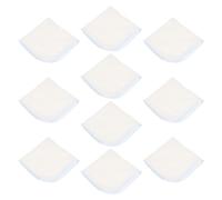 MUSISALY Lot de 10 Mouchoirs en Coton pour Bébé, Double Couche, Super Absorbants et Doux, pour L'allaitement Bain des -nés