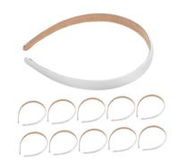 MUSISALY Lot De 15 Bandeaux Larges Antidérapants Pour Filles Bandeaux Tendance Blancs Accessoires Pour Cheveux De Fête Couvre-chefs