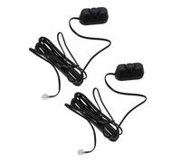 MUSISALY Lot de 2 Contrôleurs de Volume pour Subwoofer Automobile en Plastique Réglage à Distance de L’Amplificateur de Puissance Commande de Volume pour Ampli Voiture Accessoires Audio