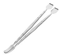 MUSISALY Lot de 2 Extracteurs de Points Noirs en Acier Inoxydable Outil de Nettoyage des Pores Visage Accessoire de Soin Peau Pratique et Solide pour Éliminer les Impuretés en Douceur