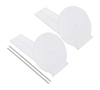 MUSISALY Lot de 2 Modèles de Cadrans Solaires Équatoriaux en Plastique, Jouets Éducatifs Scientifiques pour Apprentissage du Temps, Matériel Pédagogique pour Garçon et Filles, Décoration