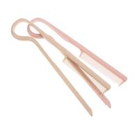 MUSISALY Lot De 2 Peignes De Coiffure Innovants Outil De Lissage En V Pinces À Cheveux Pour Femmes Peigne Décoratif De Pom-pom Girl