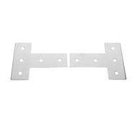 MUSISALY Lot de 2 Supports d'Essieu Métalliques T en Fer pour Voitures Radiocommandées Pièces de Construction Mécanique Stem Connecteurs Robustes pour Châssis Accessoires de Modélisme