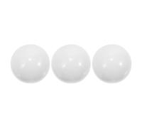 MUSISALY Lot de 3 Perles Précises en Résine 22 Mm Transparentes, Accessoires de Remplacement pour Jeu de Roulette Russe, Perles Décoratives Solides pour Équipement de Jeu