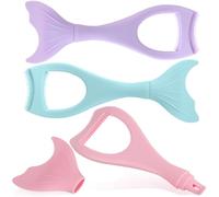 MUSISALY Lot de 3 Protections Mascara en Silicone, Outil pour Cils de Sirène, Applicateur à Dessin de Ligne, Séparateur de Cils