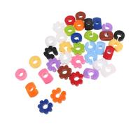 MUSISALY Lot de 36 Marque-Verres en Silicone Multicolores Réutilisables pour Verres à Vin Flûtes et Mugs - Identification Facile des Boissons Flexible Adapté aux Fêtes et Événements