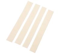 MUSISALY Lot de 4 Bandes de Feutrine Autocollantes pour Saxophone Flûte et Clarinette Silencieux en Feutre Anti-Bruit et Protection des Touches Accessoire Pratique pour Entretien et