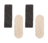 MUSISALY Lot de 4 Coussinets Catalytiques de Remplacement pour Chauffe-Mains, Brûleur Platine Portable, Catalyseur Chauffant Instantané, Camping, Randonnée et Activités Hivernales