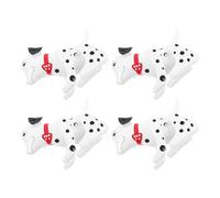MUSISALY Lot de 4 Jouets Dalmatiens Gonflables en PVC 43 CM Ballons Chiens 3D Colorés pour Fête D’Anniversaire Garçon et Filles Décorations Originales et Présents pour Jeux D’Imitation