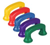 MUSISALY Lot de 5 Téléphones Chuchoteurs en Abs Colorés pour Soutien Sensoriel, Développement du Langage et Apprentissage à Domicile