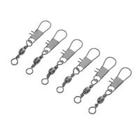 MUSISALY Lot de 6 Connecteurs Métalliques pour Moulinet de Cerf-Volant Petit Format, Crochets à Roulement, Accessoires pour Passionnés de Cerfs-Volants, Utilisation en Plein Air, Montage