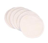 MUSISALY Lot de 6 coussinets d’allaitement anti-galactorrhée lavables en fibres de bambou ultra-absorbants protection contre les fuites confortables pour usage quotidien sous-vêtement