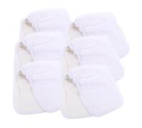 MUSISALY Lot de 6 Inserts pour Couches Lavables en Fibre de Bambou, Réutilisables et Absorbants, Adaptés aux Bébés Surface Douce pour Table