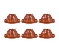 MUSISALY Lot de 6 Modèles Scientifiques de Petits Volcans de Coquillage, Accessoires Compacts pour Expériences D’éruption Volcanique Soi-même, pour Apprentissage et Activités Éducatives