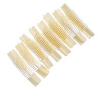 MUSISALY Lot de 8 Connecteurs d'angle Réglables à 360° en Plastique pour Tringles à Rideaux 26-28 MM, Support Mural Fiable pour Pose sans Perçage Pièces à Vivre