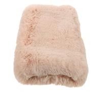 MUSISALY Manchon Chaud en Fausse Fourrure Épaisse pour Femmes et Filles Chauffe-Mains Pelucheux Beige Diamant Fox Compact et Portable pour Activités de Plein Air, Ski, Randonnée et Maison