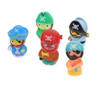 MUSISALY Marionnettes à Doigts Pirates pour Garçon Fille Jeu Jouets Main Animaux Marionnettes Doigts Créatives et Ludiques pour Éducation Précoce et Contes