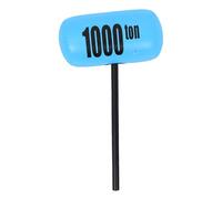 MUSISALY Marteau Gonflable PVC pour Garçon et Filles Grand Format Bleu, Jouet de Fête Gonflable, Décoration Anniversaire Intérieur Extérieur, Accessoire pour Jeux et Cosplay, Ballon Jouet