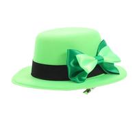 MUSISALY Mini Chapeau Festif Femme Avec Clip Accessoire De Cheveux Pour Saint-patrick Chapeau Décoratif Trois Vertes