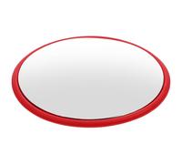 MUSISALY Miroir Convexe de Sécurité 30 Cm Miroir Grand Angle Incurvé pour Garage et Allée Rétroviseur de Stationnement Extérieur Résistant aux Intempéries Vision Large Angle Réglable