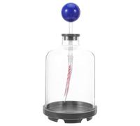 MUSISALY Modèle Pulmonaire Éducatif Mouvement du Diaphragme, Simulation de Ventilation Pulmonaire, Modèle de Laboratoire Compact Bleu pour Enseignement Scientifique en Classe