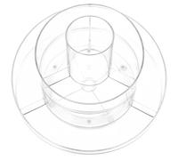 MUSISALY Organiseur De Maquillage Rotatif À 360 Degrés Support De Rangement Rotatif Pour Cosmétiques Support De Rangement Multi-grilles Pour Cosmétiques