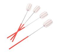 MUSISALY Pack de 4 allume-feu réutilisables 22 cm, tige d'allumage anti-brûlure en coton pour ventouses, adapté aux soins à domicile et en salon