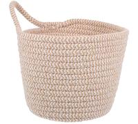 MUSISALY Panier Tressé en Corde de Coton Suspendu pour Fleurs Fraîches ou Séchées et Objets Divers