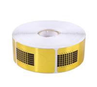 MUSISALY Papiers à Ongles Carrés Autocollants Nail Art Guide Pour Extensions Gel Semi-durci Et Faux Ongles Support Manucure Pour Modelage Uv Et Acrylique Outils Pratiques Pour Débutants