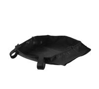 MUSISALY Paquet de Rangement Réutilisable pour Poussette Panier Inférieur Noir en Tissu Imperméable Organisateur Suspendu Multifonction pour Accessoires Bébé Grosse Capacité pour