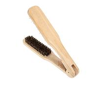 MUSISALY Peigne à Cheveux en Bois V Brosse Lissante Démêlante Outil Coiffure 1 Pièce pour Cheveux Bouclés Utilisation Maison et Salon Design Ergonomique