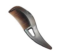 MUSISALY peigne antipelliculaire portable brosse à cheveux shampooing anti-pelliculaire grattoir pellicules Sèche-cheveux porte-balais cuir chevelu gratte- Titulaire poil abdos Brown