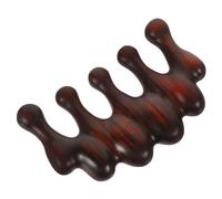 MUSISALY Peigne De Massage Bois à Cinq Dents Pour Chevelu Outil De Du Chevelu Pour Hommes Et Femmes Pour Circulation Sanguine Et Élimination Des Pellicules