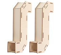 MUSISALY Périscope en Bois Détachable 2 Pièces pour Garçon et Filles, Éducatif Scientifique D’Optique, Kit D’expériences Pédagogiques Portatif pour École et Maison