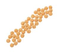 MUSISALY Perles Rondes Décoration Parfumée Sûre 50 en Pierre de Lave pour Diffuseur D'huile Essentielle pour Maison et Aromathérapie Automobile