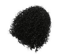 MUSISALY Perruque Bandeau Bouclée Pour Femmes Noires Perruque Curly Accessoire De Mode Pour Fêtes Et Événements Spéciaux