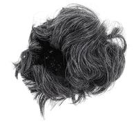 MUSISALY Perruque Courte Grise Pour Homme Accessoire De Cosplay Pour Vieux Perruque Décorative Pour Fête Et Performance Sur Scène