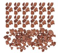 MUSISALY Pierre de Lave Rouge Volcanique pour Décor de Diorama 60 G