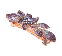 MUSISALY pince à cheveux strass barrette à cheveux strass casque de fleur hair charms hair toppers pinces à cheveux pour femmes formelles accessoires de cheveux esthétiques Métal